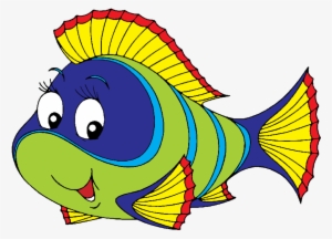 Fish Png Clipart - Pez De Colores Dibujo
