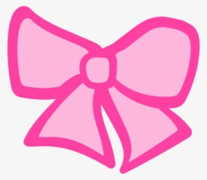 Pink Hair Clipart Hello Kitty - Ribbon Black And White Clip Art