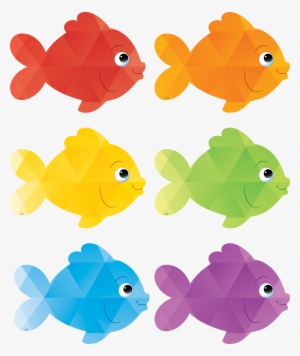 Colorful Fish Accents - Colorful Fish Clipart