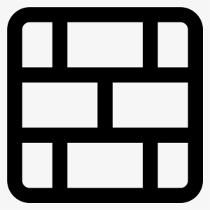 Brick Wall Icon - Icons Tijolo
