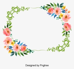 Red Rose Border, Rose Clipart, Red Flower Border, Rose - Rose