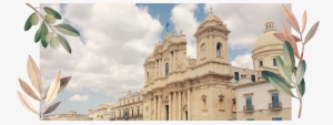 Travellur Retreat Ana Watercolour Sicily Image2 - Cathedral Of Noto