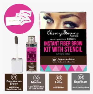 Image - Cherry Blooms Instant Fiber Brow, Brown