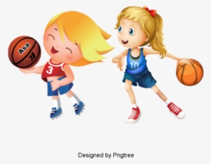 Beautiful Cool Cartoon Characters Sports Activities - Sister Is A Perfect Example Of Best Friend