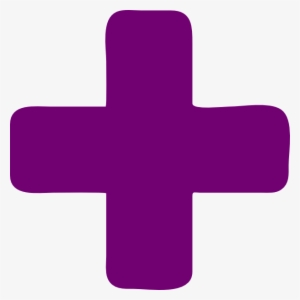 Plus Symbol Png Photo - Purple Plus Sign Png