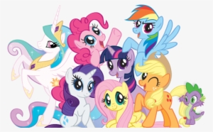 Group Shot - My Little Pony Transparent Background