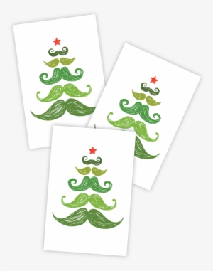 Mustache Tree - Christmas Day
