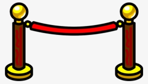 File - Velvet Rope - Png - Red Velvet Rope Transparent