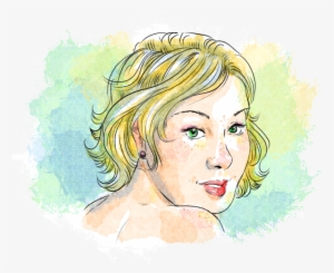 Vintage Girl Png - Illustration