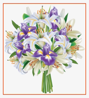 Fascinating Png Watercolor Set By My Design - Clear Background Bouquet Flower Png