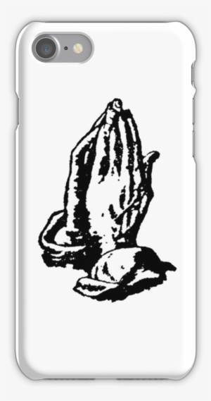 Praying Hands 6 God Iphone 7 Snap Case - Drake 6 God