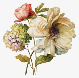 Marche De Fleurs Butterfly I Affiche Par Lisa Audit - Lisa Audit