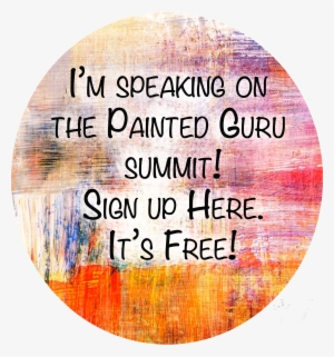 Painted Guru Badge - Volleyball