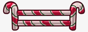 Candy Fence - Club Penguin Candy Cane