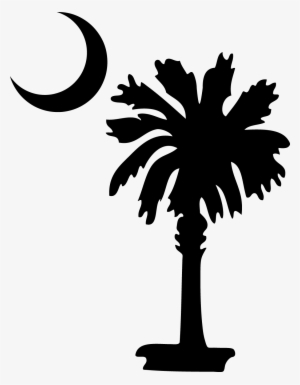 Palm Tree Clipart Palmetto Tree - South Carolina Tree Logo