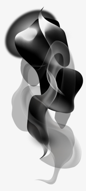 Smoke Effect Clipart Png Image 03 - Monochrome