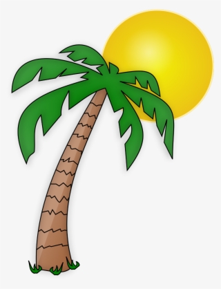Clip Art Transparent Background Panda Free - Cartoon Palm Tree