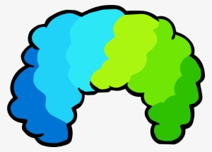 Clown Wig - Clown Wig Clip Art