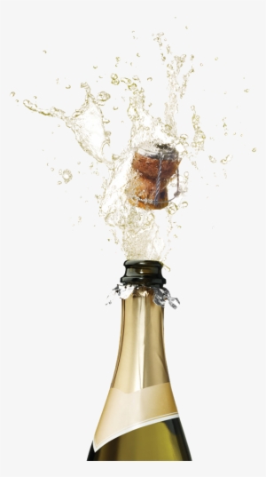 Champagne Popping Png Picture - Champagne Bottle Popping