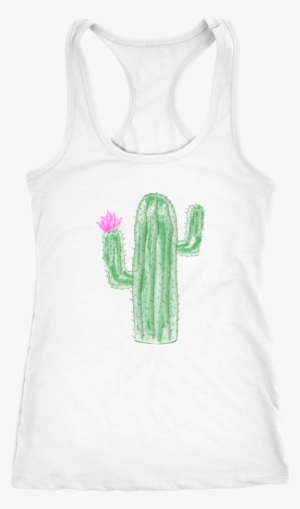 Watercolor Cactus Tank