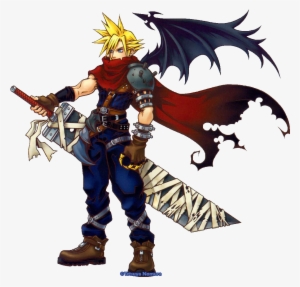 Cloud Kh - Kingdom Hearts 1 Cloud Art