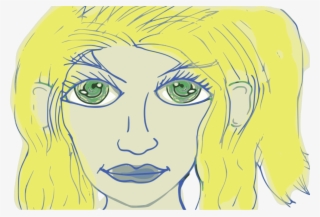 Eye Color Girl Drawing Green - Eye Color