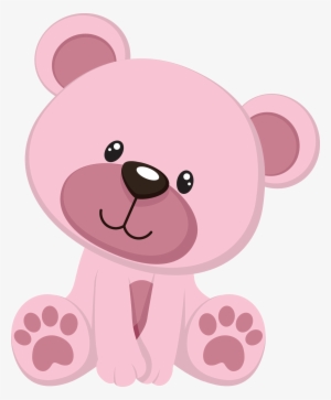 Baby Bear Png Pesquisa Google - Pink Teddy Bear Clipart