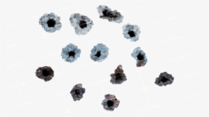 Bullet Hole - Stock Photography