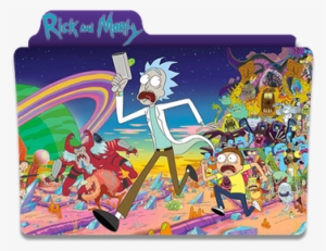 Brbaflo 1 0 Rick And Morty Folder Icon - Netflix Series Rick And Morty