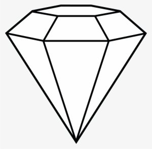 Transparent Diamond Vector - Diamond Drawing Easy