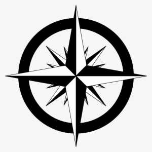 Compass Rose Vector Clipart Image - Compass Rose Transparent