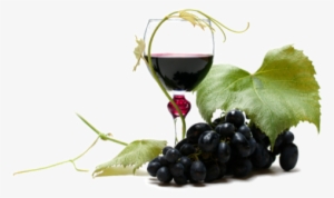 Wine Png Clipart - Grapes And Wine Png