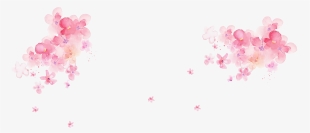 Pink Painting Flower Desktop Wallpaper Flowers Transprent - Pink Watercolor Flower Png