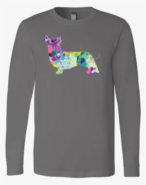 Welsh Corgi Cardigan In Watercolor Women's O-neck - One Punch Man Ugly Sweater Png