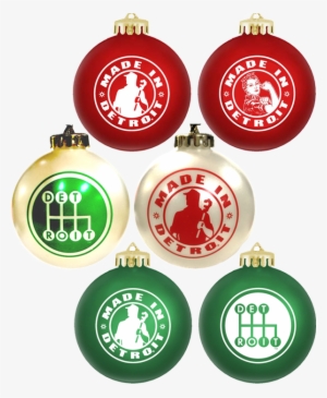 Holiday Bulb Ornaments - Made In Detroit