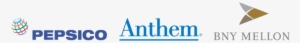 Logos For Pepsico, Anthem Inc - Bank Of New York Mellon