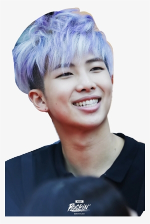 Bts Rapmonster Btsrapmonster Kpop Purple Namjoon Png - Kim Namjoon