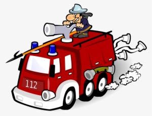 Fire Engine By Mimooh - Estacion De Bomberos Gif