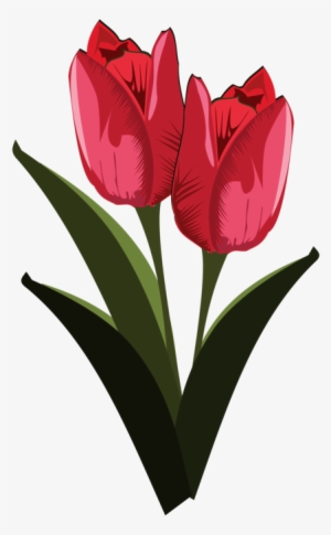 Tulip Clipart Pretty Flower - Public Domain Clip Art Flower
