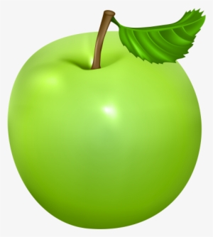 Green Apple Png Clip Art Image