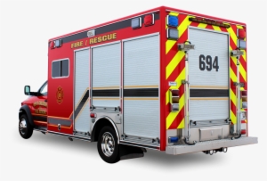 West Crescent Fire District No Background - Medium Duty Walk In Rescue Truck