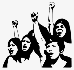 Protest, Demonstration, Communism, Fight, Fists, Girls - Human Rights, Women And Violation [book]