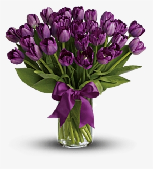 Passionatepurpletulips - Purple Tulips Bouquet