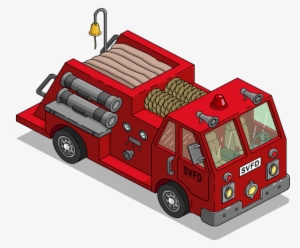 Fire Truck Menu - Simpsons Tapped Out Fire Station