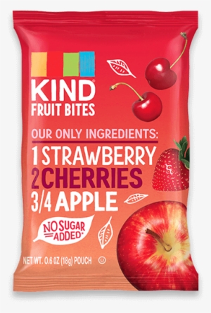 Strawberry Cherry Apple - Kind Fruit Bites