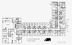 House Floorplan - Technical Drawing