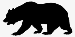 California Bear Outline - California Bear Transparent