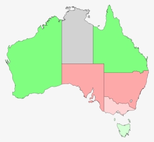 Silhouette Of Australia