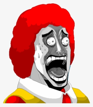 Ronald Mcdonald Shock Face By Donalddesu-d5r0lci - Ran Ran Ru Meme