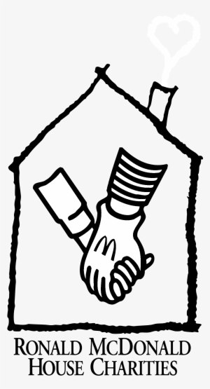 Ronald Mcdonald Logo Black And White - Ronald Mcdonald House Logo Png